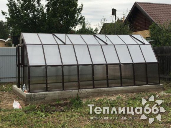 Теплица Рада Рица под поликарбонат, 3х4 метра