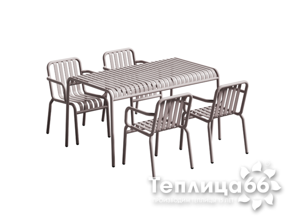 Комплект обеденной мебели Flow 2