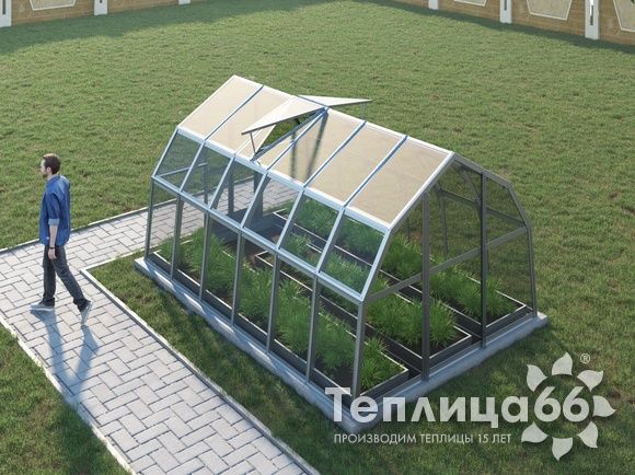 Теплица Рада Нева под стекло, 2,65х4 метра