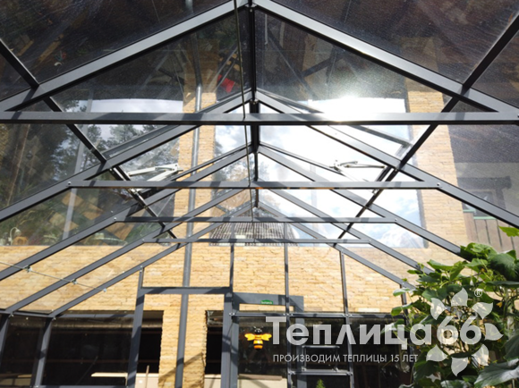 Теплица botanik maximum под стекло 3,6х5,6 м