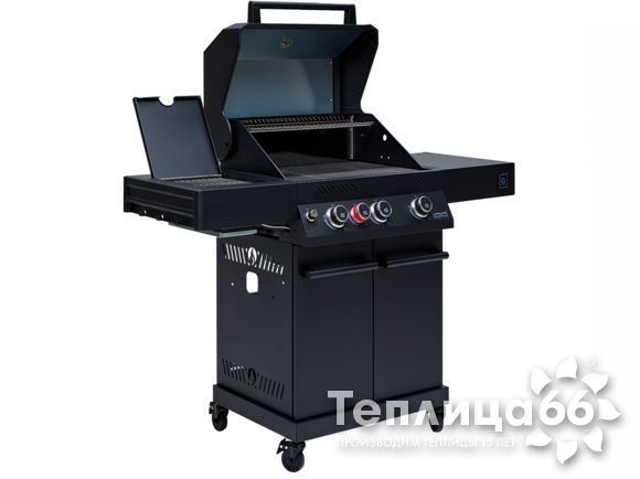 Газовый гриль PRIMELINER 3B, комплектация DELUX